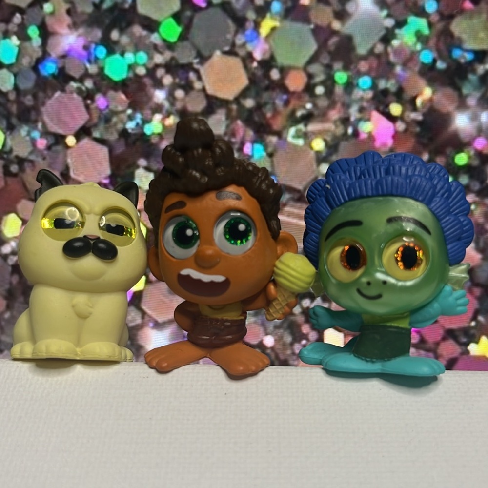 Disney | Doorables | Machiavelli, Alberto, & Sea Monster Luca | Luca Pixar Movie